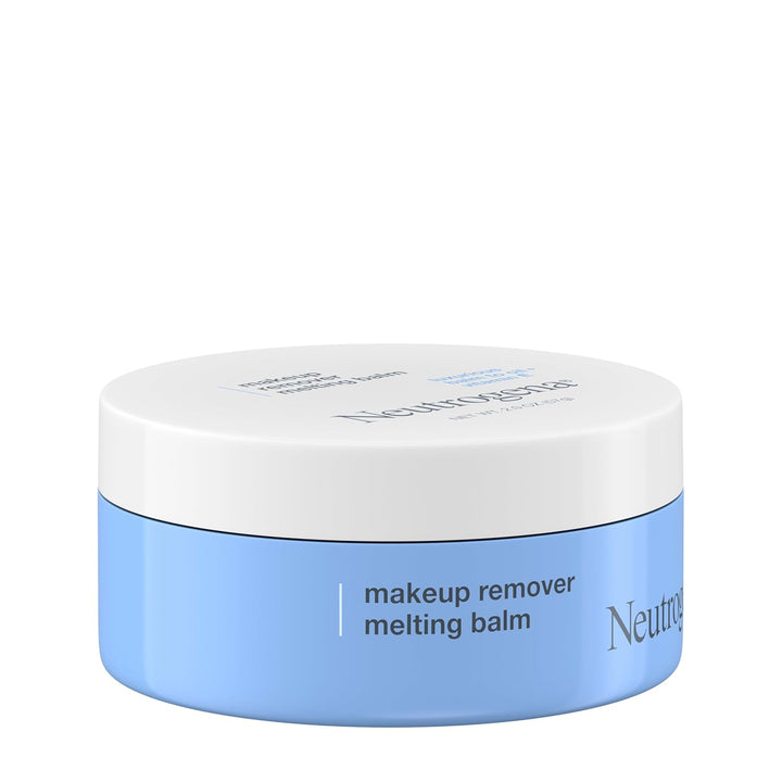 Neutrogena Makeup Remover Melting Balm to Oil with Vitamin E, Gentle and Nourishing Cleansing Balm for Eyes, Lips, or Face, Travel-Friendly for On-The-Go, 2.0 Oz