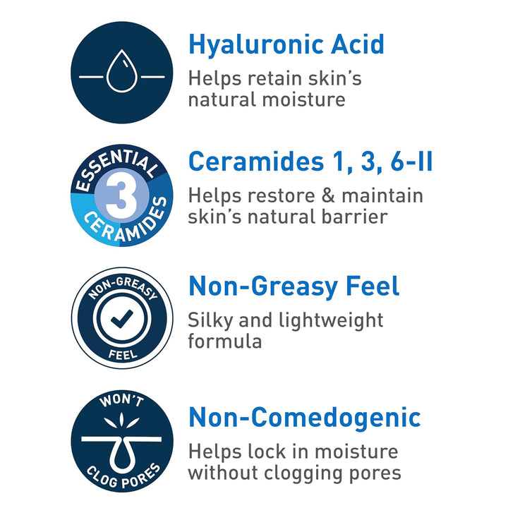Cerave Healing Ointment, Hydrating Skin Protectant with Petrolatum, Hyaluronic Acid & Ceramides, Face & Body Skin Barrier Repair for Cracked, Chafed, Dry Skin, Fragrance Free & Lanolin Free, 5 Oz