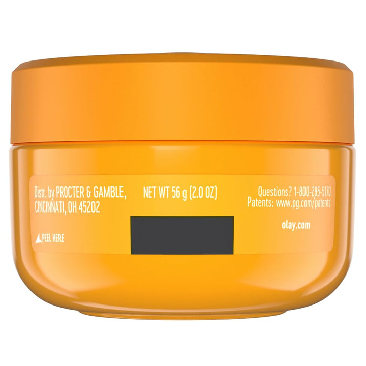 Olay Bright & Even Vitamin C with Lactic Acid Face Moisturizer, 2 Oz Lightweight Brightening Face Cream for Uneven Skin Tone, Recyclable Eco Jar Packaging, Value Size