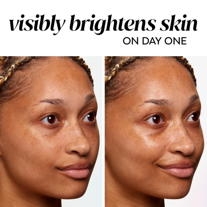 Olay Bright & Even Vitamin C with Lactic Acid Face Moisturizer, 2 Oz Lightweight Brightening Face Cream for Uneven Skin Tone, Recyclable Eco Jar Packaging, Value Size