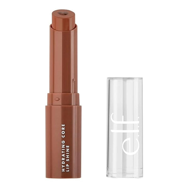 E.L.F. Hydrating Core Lip Shine, Conditioning & Nourishing Lip Balm, Sheer Color Tinted Chapstick, Joyful, 0.09 Oz