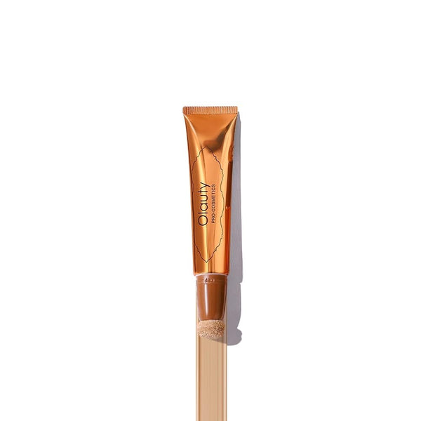 Multi-Function Makeup Pen Highlights and Contouring Pen Matte Dark Brown Concealer Brightening Face Foundation (02# Natural Colors, 28G)