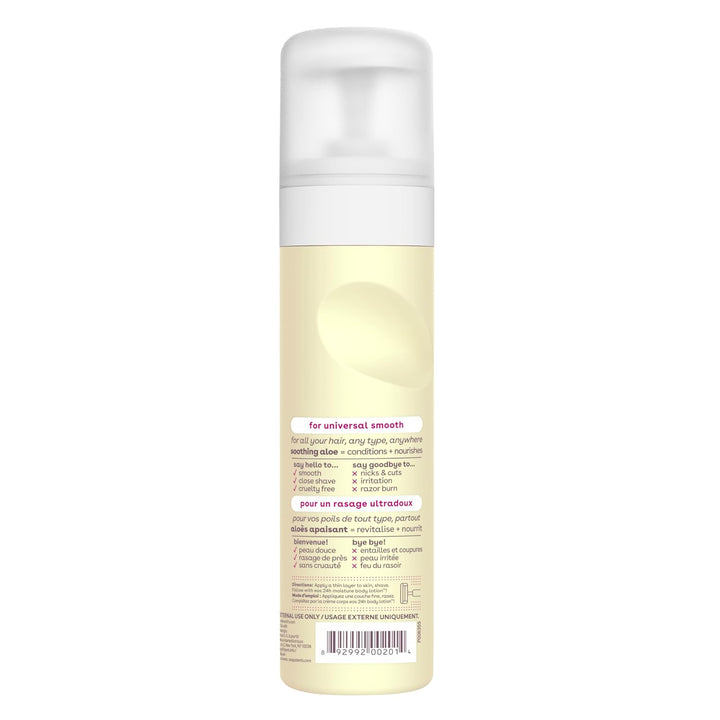 Eos Shea Better Shaving Cream- Vanilla Bliss, Women'S Shave Cream, Skin Care, Doubles as an In-Shower Lotion, 24-Hour Hydration, 7 Fl Oz