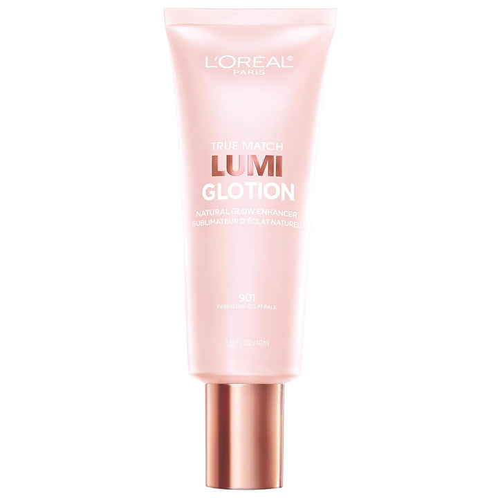 L'Oreal Paris Makeup True Match Lumi Glotion, Natural Glow Enhancer, Illuminator Highlighter, Bronzing Drops for a Sun-Kissed Glow, 904 Deep