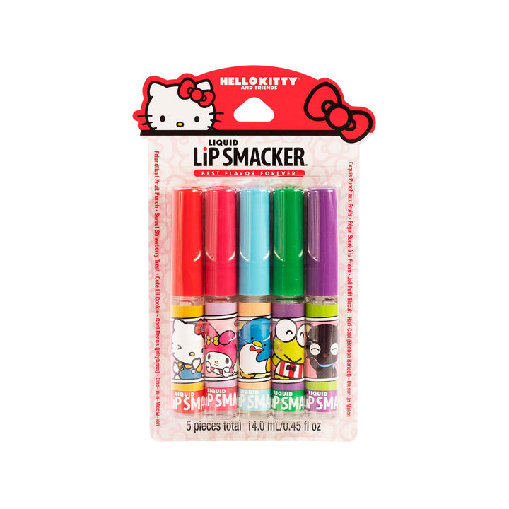 Lip Smacker Liquid Lip Gloss Friendship Pack, 5 Count