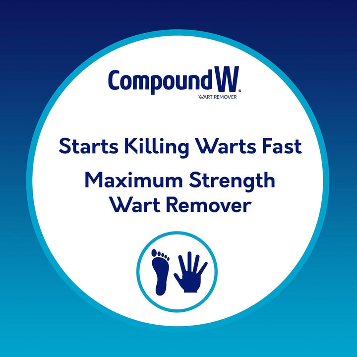Compound W Maximum Strength Fast Acting Liquid Wart Remover, 0.31 Fl Oz