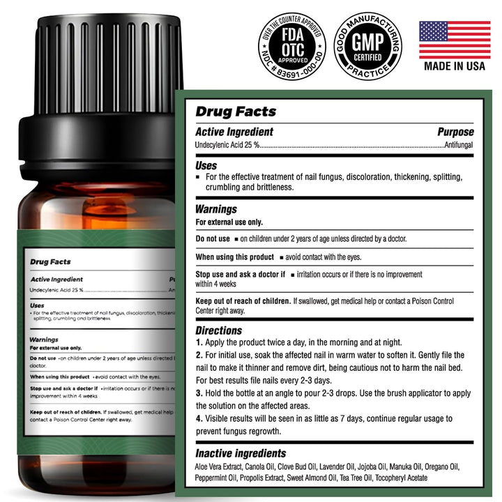 Toenail Fungus Treatment Extra Strength - Best Nail Fungus Treatment for Fingernails, Nail Repair, Toenail Softener, Yellow Toenail Treatment, Ingrown Nails and Foot Fungus Treatment Extra Strength