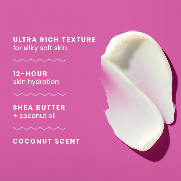 Hawaiian Tropic after Sun Body Butter with Coconut Oil, 8Oz | Hawaiian Tropic after Sun Lotion, Beach Essentials, Summer Vacation Essentials, Tan Extender Lotion, Coconut Body Butter, 8Oz