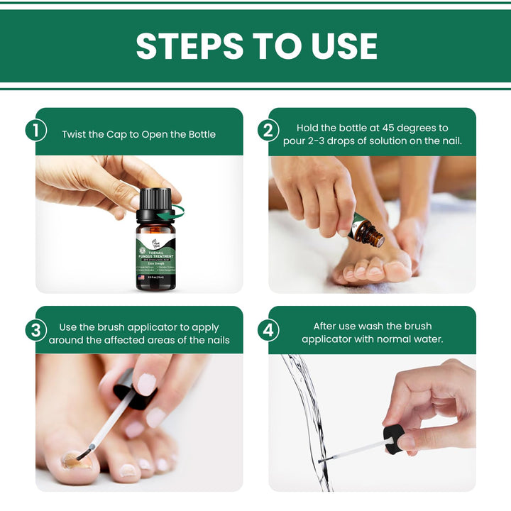 Toenail Fungus Treatment Extra Strength - Best Nail Fungus Treatment for Fingernails, Nail Repair, Toenail Softener, Yellow Toenail Treatment, Ingrown Nails and Foot Fungus Treatment Extra Strength