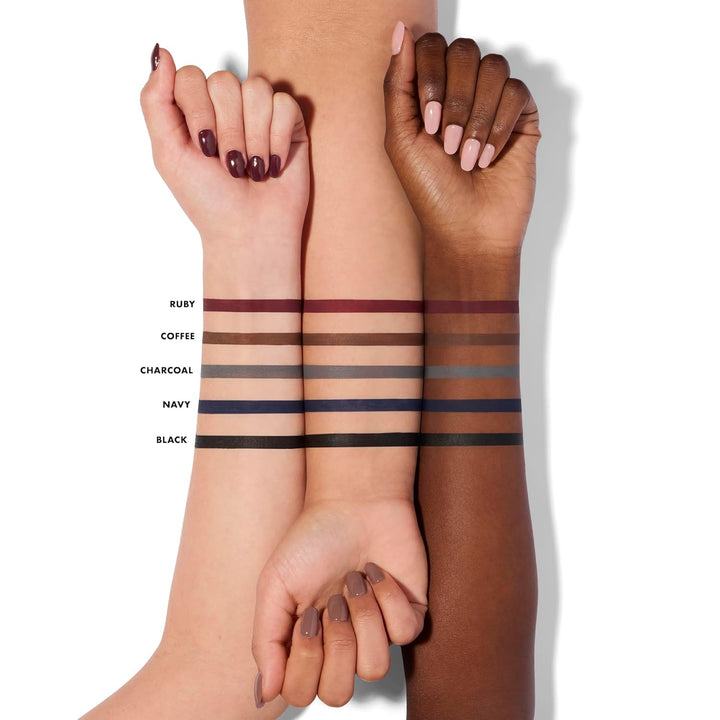 E.L.F. No Budge Retractable Eyeliner, Creamy, Ultra-Pigmented & Waterproof, Creates Bold & Defined Lines, Vegan & Cruelty-Free, Black