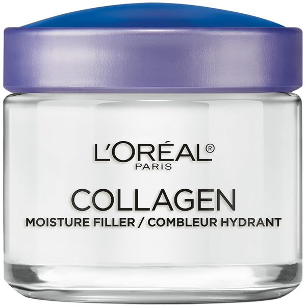 L'Oreal Paris Collagen Daily Face Moisturizer, Reduce Wrinkles, Face Cream 3.4 Oz