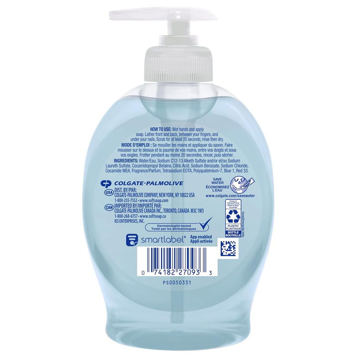 Softsoap Liquid Hand Soap, Fresh Breeze - 7.5 Fl Oz (Pack of 6)