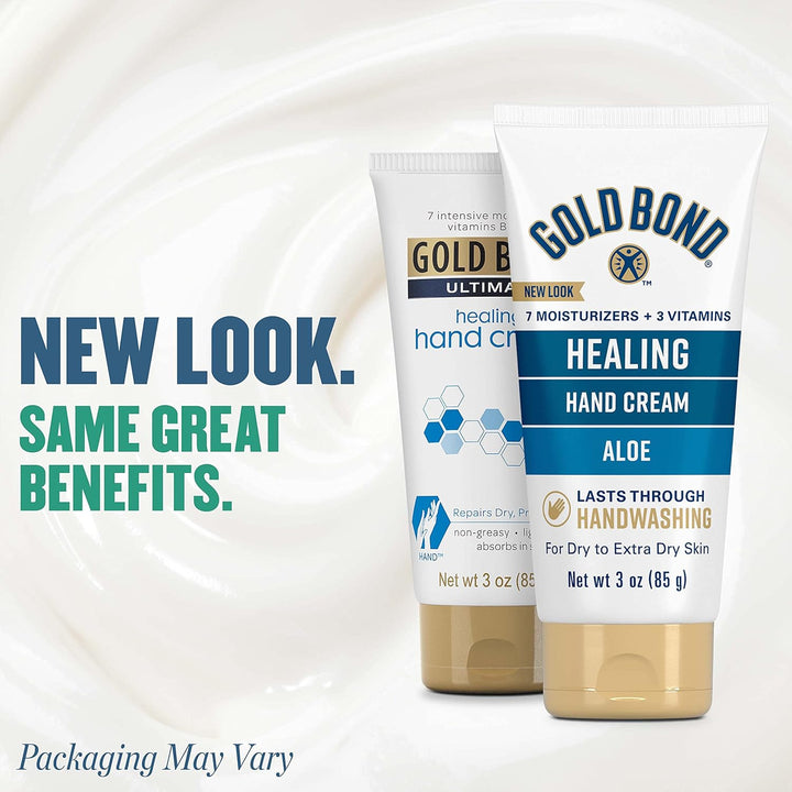 Gold Bond Ultimate Healing Hand Cream, 3 Oz., Lasts through Handwashing