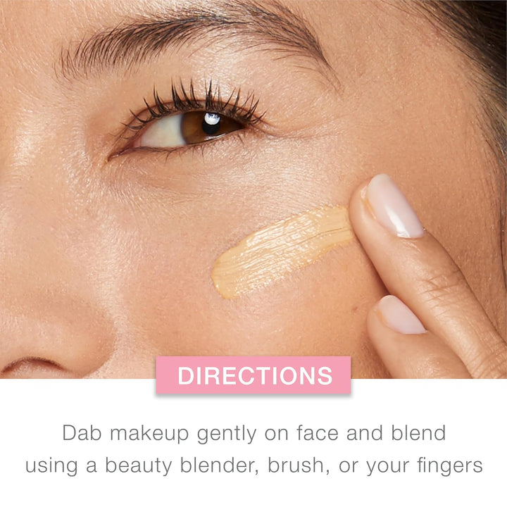 Neutrogena Healthy Skin Liquid Makeup Foundation with Broad Spectrum SPF 20 Sunscreen, Medium Coverage Foundation with Nourishing Pro-Vitamin B5, Classic Ivory 10, 1 Fl. Oz