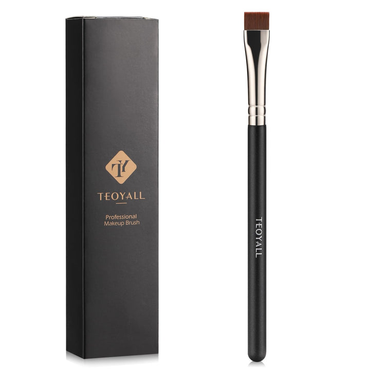 under Eye Concealer Brush, Angled Contour Brush Synthetic Kabuki Brush for Concealing Blending Setting Buffing with Liquid, Cream and Powder Cosmetic (270S)