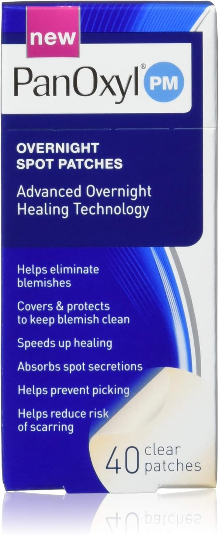 Panoxyl PM Overnight Spot Patches, Advanced Hydrocolloid Healing Technology, Fragrance Free, 80 Count