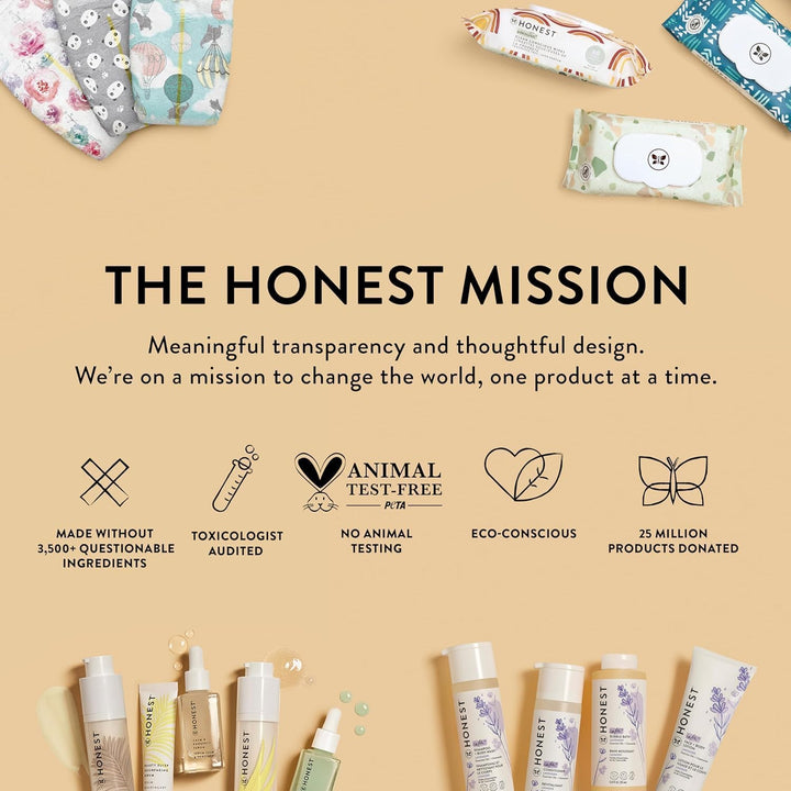 The Honest Company Silicone-Free Conditioner | Gentle for Baby | Naturally Derived, Tear-Free, Hypoallergenic | Citrus Vanilla Refresh, 10 Fl Oz