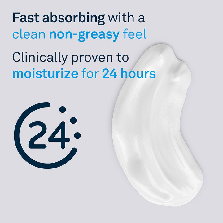 Lubriderm Advanced Therapy Fragrance-Free Moisturizing Cream with Vitamin E and Pro-Vitamin B5, Intense Hydration for Extra Dry Skin, Non-Greasy Formula, 16 Fl. Oz