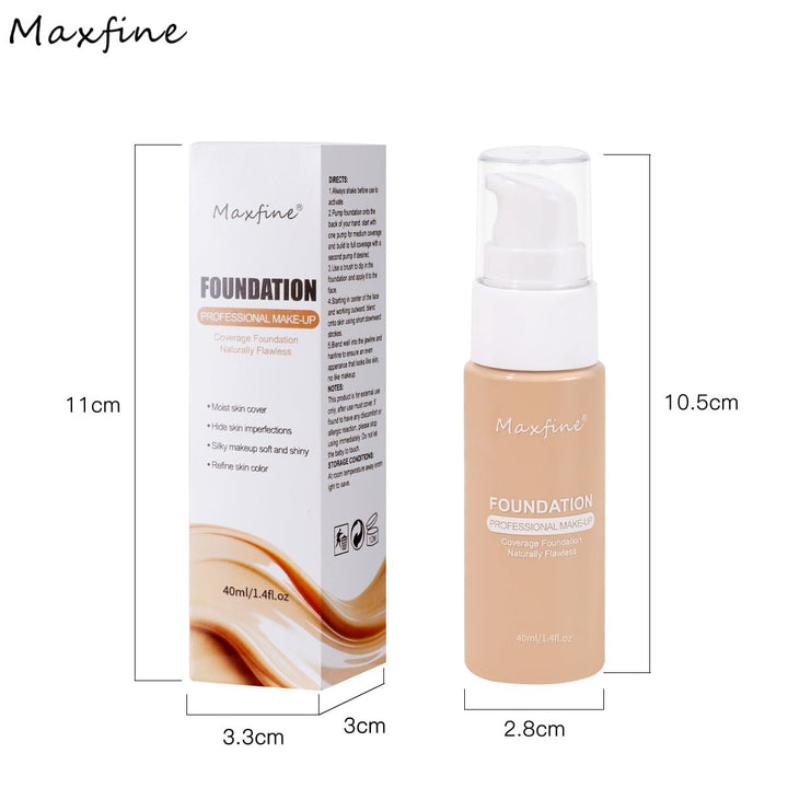 Makeup Foundation, 12 Color Base Liquid Set, Long Lasting (6, 40Ml)