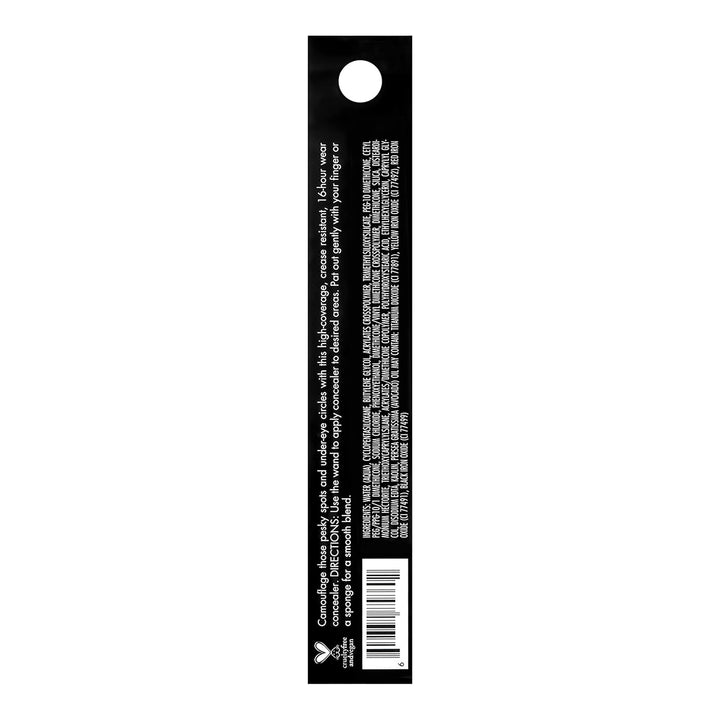 E.L.F. 16HR Camo Concealer, Full Coverage, Highly Pigmented Concealer with Matte Finish, Crease-Proof, Vegan & Cruelty-Free, Fair Warm, 0.203 Fl Oz