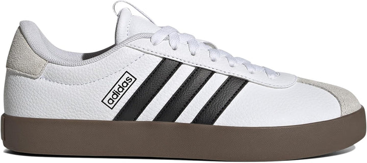 Adidas Womens Vl Court 3.0 Lace up Sneakers Shoes Casual - White