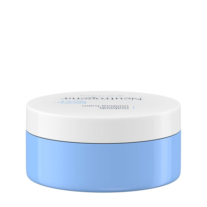 Neutrogena Makeup Remover Melting Balm to Oil with Vitamin E, Gentle and Nourishing Cleansing Balm for Eyes, Lips, or Face, Travel-Friendly for On-The-Go, 2.0 Oz